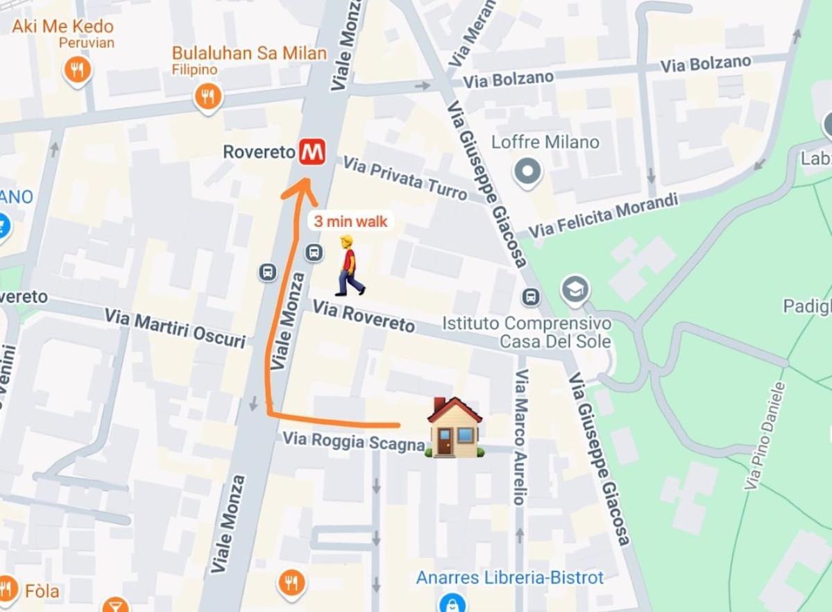 Loreto 15 Mins From Duomo - M1 Rovereto Apartment Mailand